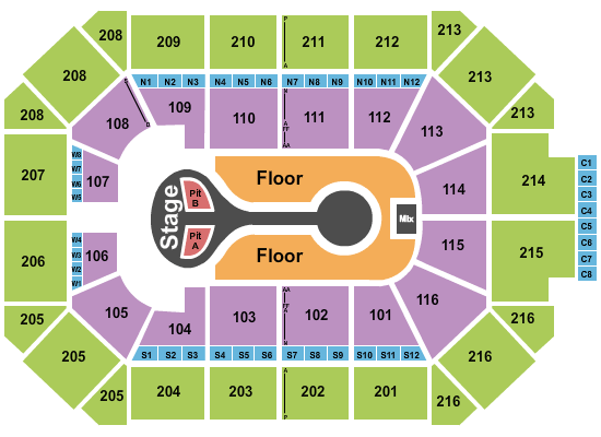 Allstate Arena Benson Boone Seating Chart